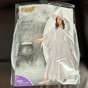 Wintery Witch Kids Costume
